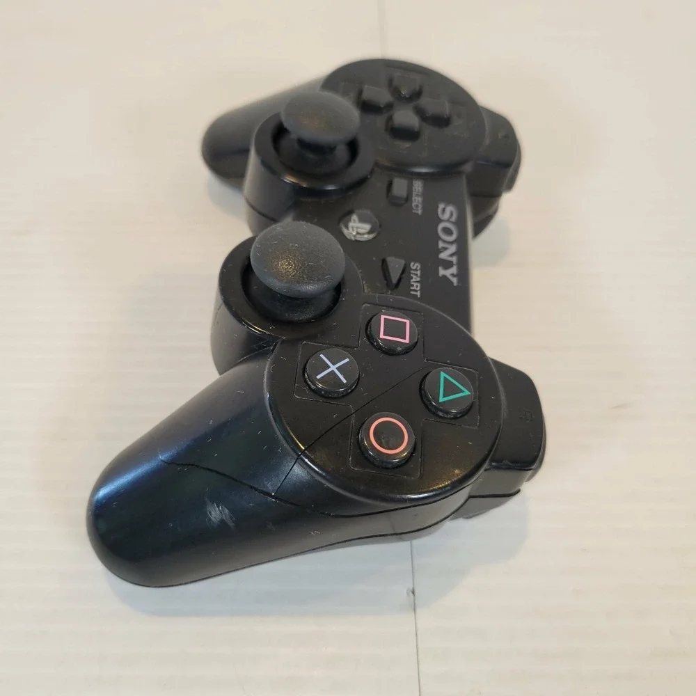 Sony PS3 DualShock 3 Wireless Controller Black OEM Tested